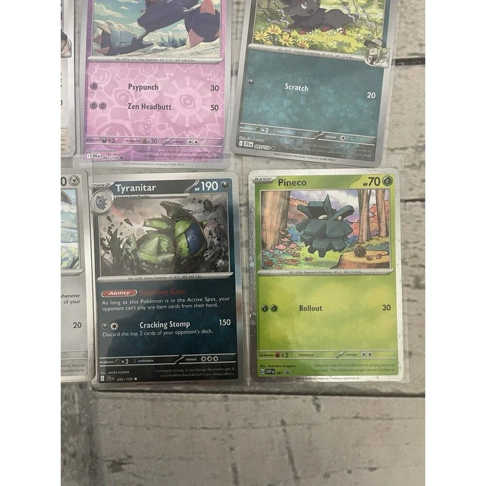 Lot of 20 Pokémon Cards 2025 - Mixed Set, Rare & Common - Near Mint